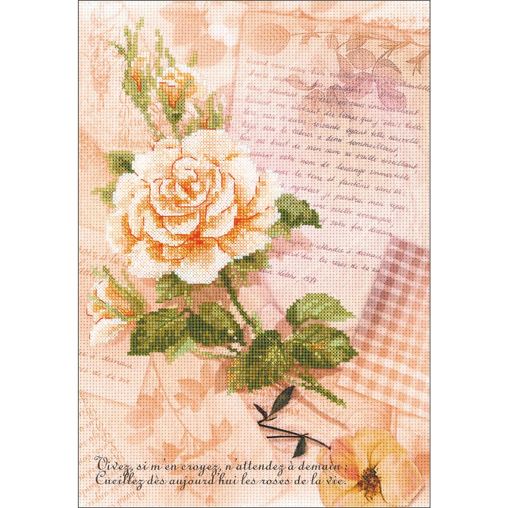 Love Letters Rose (14 Count) Stamped Love Letters Rose (14 Count) Stamped